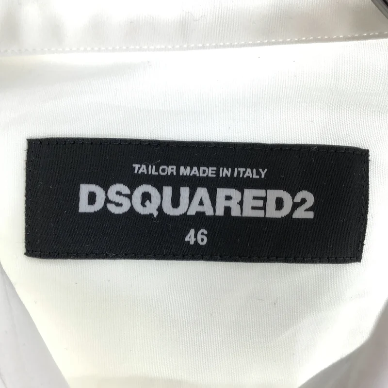 DSQUARED2 / ディースクエアード | 2024AW | ストレッチコットン クラシックカラーシャツ | 46 | メンズ
