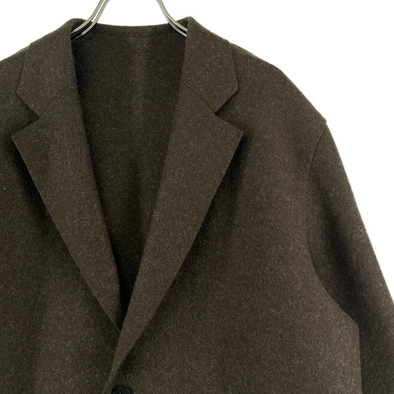cale / カル | wool felt jacket  / ウール スーパーカンバックラムフェルト ジャケット | 3 | メンズ