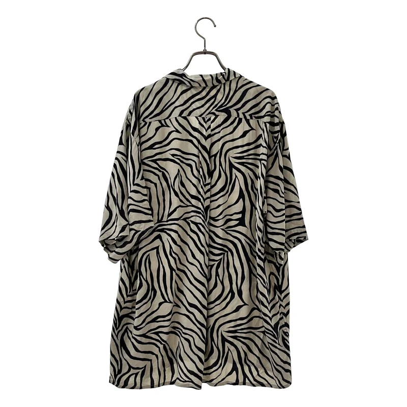 COMOLI / コモリ | 2026SS | ZEBRA オープンカラーシャツ_半袖 D01-02013 | 2 | メンズ