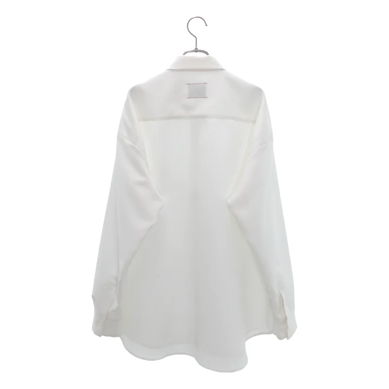 SYU.HOMME/FEMM / シュウオムフェム | CREAN OVERPLANE SHIRT オーバーサイズ シャツ | 1 | メンズ