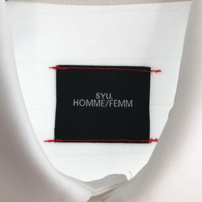SYU.HOMME/FEMM / シュウオムフェム | CREAN OVERPLANE SHIRT オーバーサイズ シャツ | 1 | メンズ