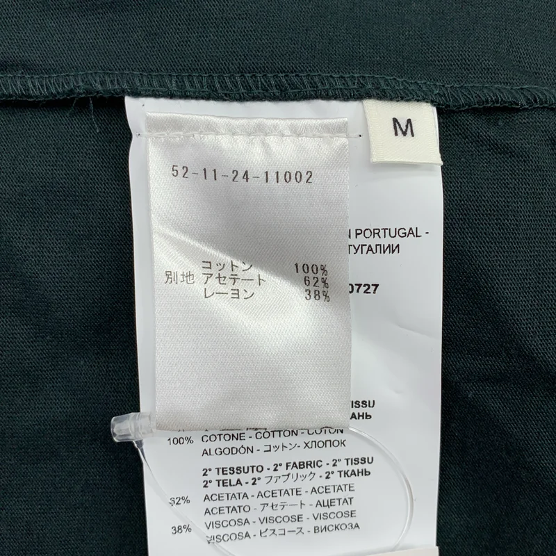 OAMC / オーエーエムシー | 異素材切替 ジップ Tシャツ | M | メンズ