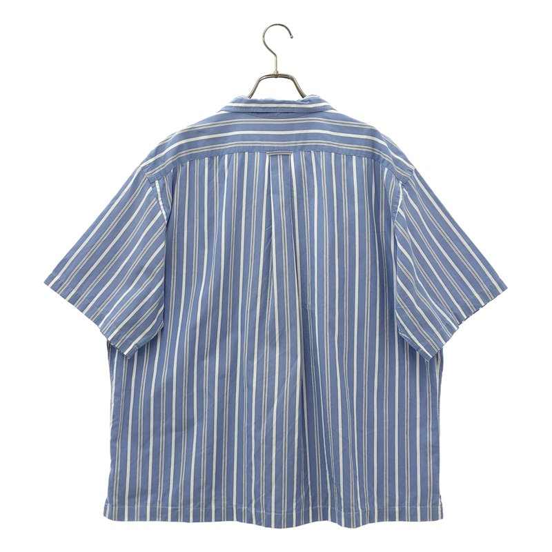 POLO BY RALPH LAUREN / ポロバイラルフローレン | 1990s | ヴィンテージ / CALDWELL コットン ストライプ オープンカラー 半袖シャツ | XL | メンズ