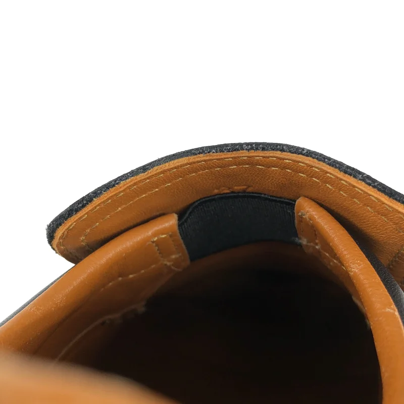 HERMES / エルメス | ターボ レザースリッポン スニーカー | 37 | レディース