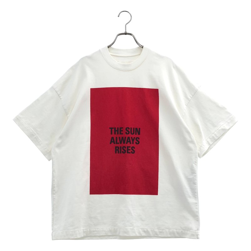 JIL SANDER / ジルサンダー | THE SUN ALWAYS RISES Tシャツ | M | メンズ