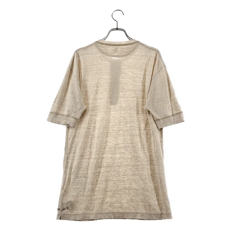 45r / フォーティファイブアール | リネン ヘンリーネック Tシャツ カットソー | 3 | レディース