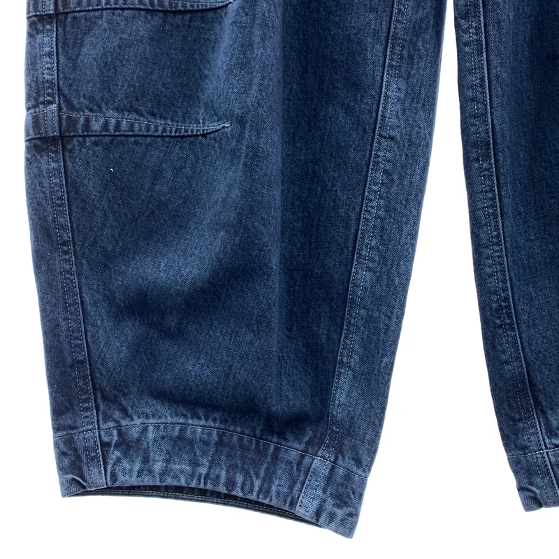 HARUNOBUMURATA / ハルノブムラタ | 2026SS | NARVIK COCOON DENIM PANTS コクーン デニムパンツ | 38 | レディース
