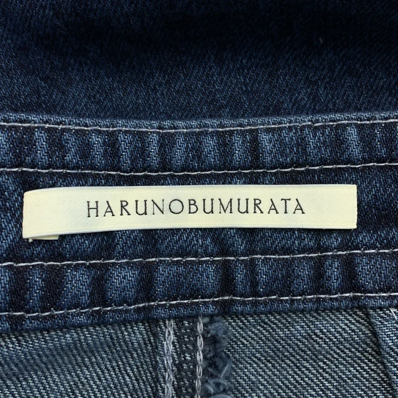 HARUNOBUMURATA / ハルノブムラタ | 2026SS | NARVIK COCOON DENIM PANTS コクーン デニムパンツ | 38 | レディース