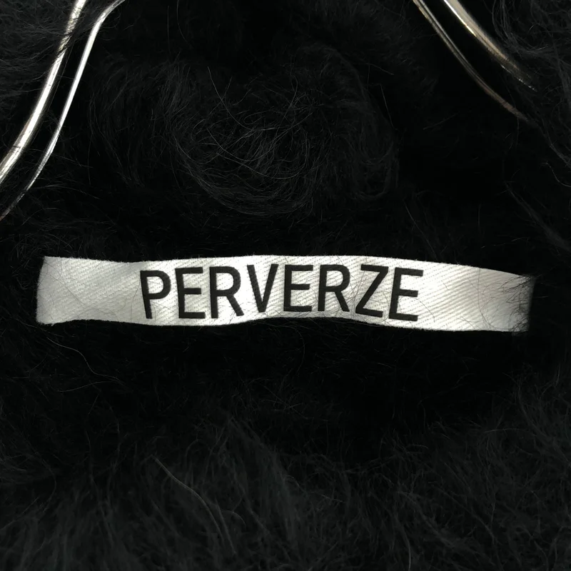 PERVERZE / パーバーズ | Hairy Alpaca Knit Mini Dress ニット ワンピース | F | レディース