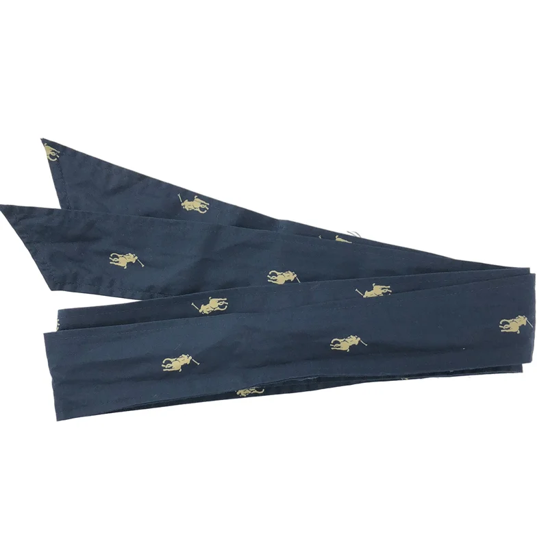 POLO RALPH LAUREN / ポロラルフローレン | 総柄 ポニー 刺しゅう コットン ガウンコート | M | レディース