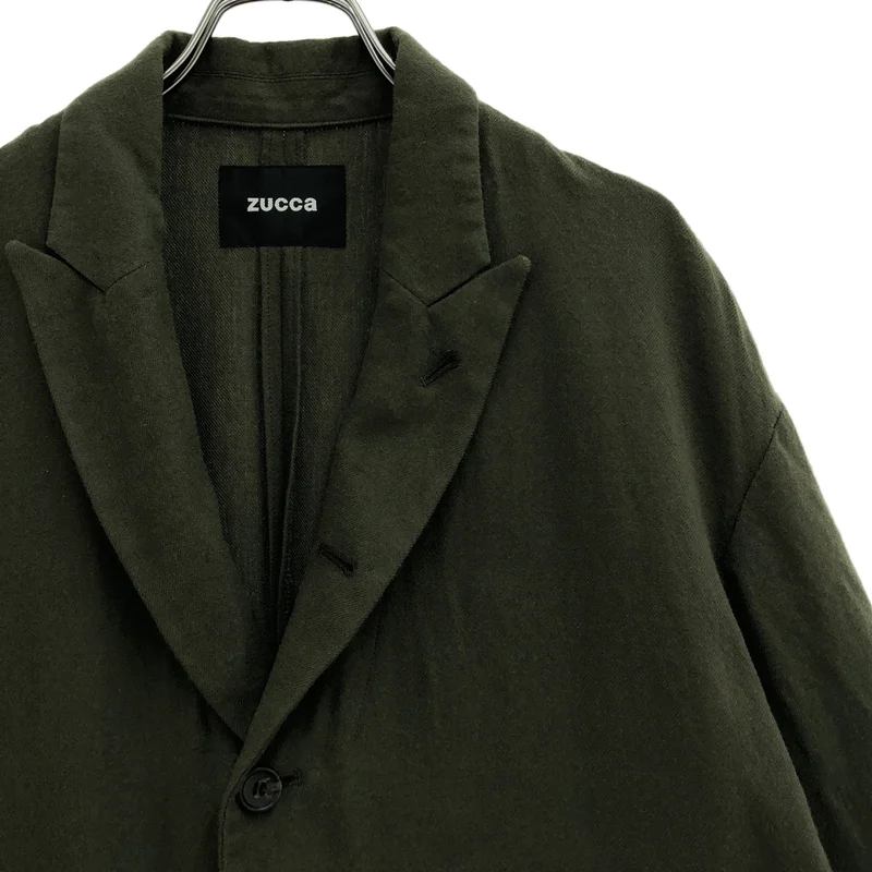 ZUCCa / ズッカ | ピークドラペル ジャケット CZ34FD918 | XS | レディース
