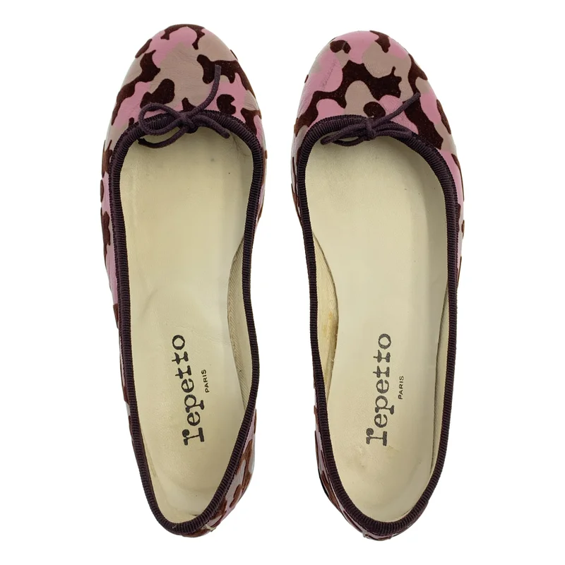 repetto / レペット | 総柄 バレエシューズ | 36 | レディース