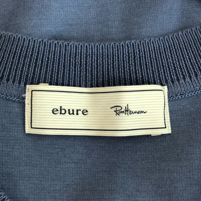 ebure / エブール | × Ron Herman / コットンポンチ ニットカラー スリーブレス トップ | 38 | レディース
