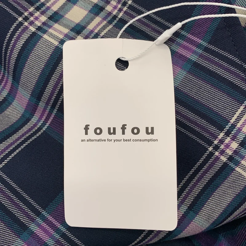 foufou / フーフー | check dress hsu / チェックドレス スー / ワンピース | 1 | レディース