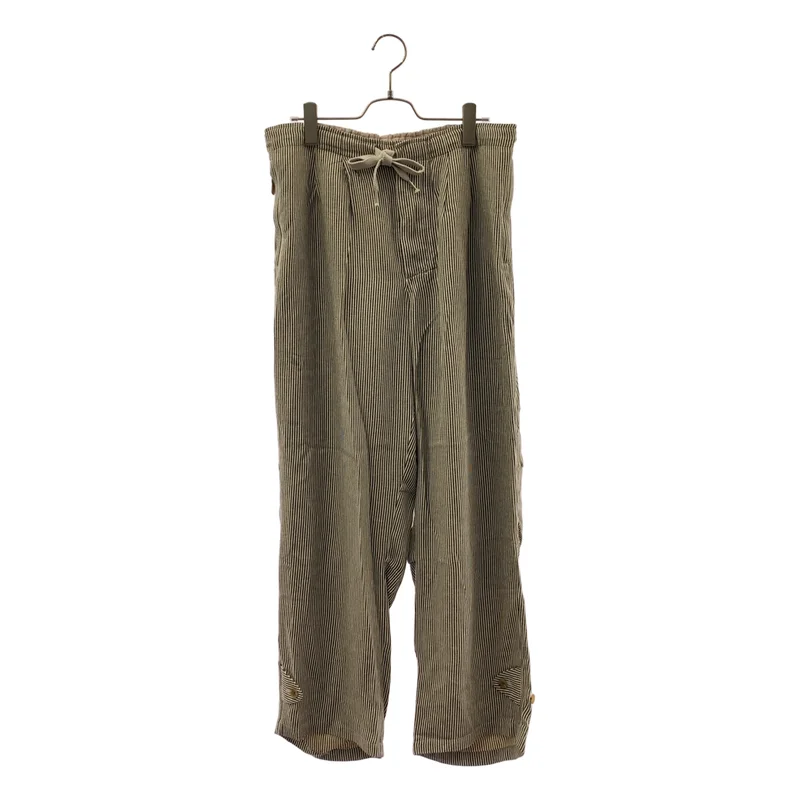 MAATEE&SONS / マーティー&サンズ | HICKORY MILITARY EASY PANTS / ドローストリング ヒッコリーミリタリーイージーパンツ | 1 | メンズ