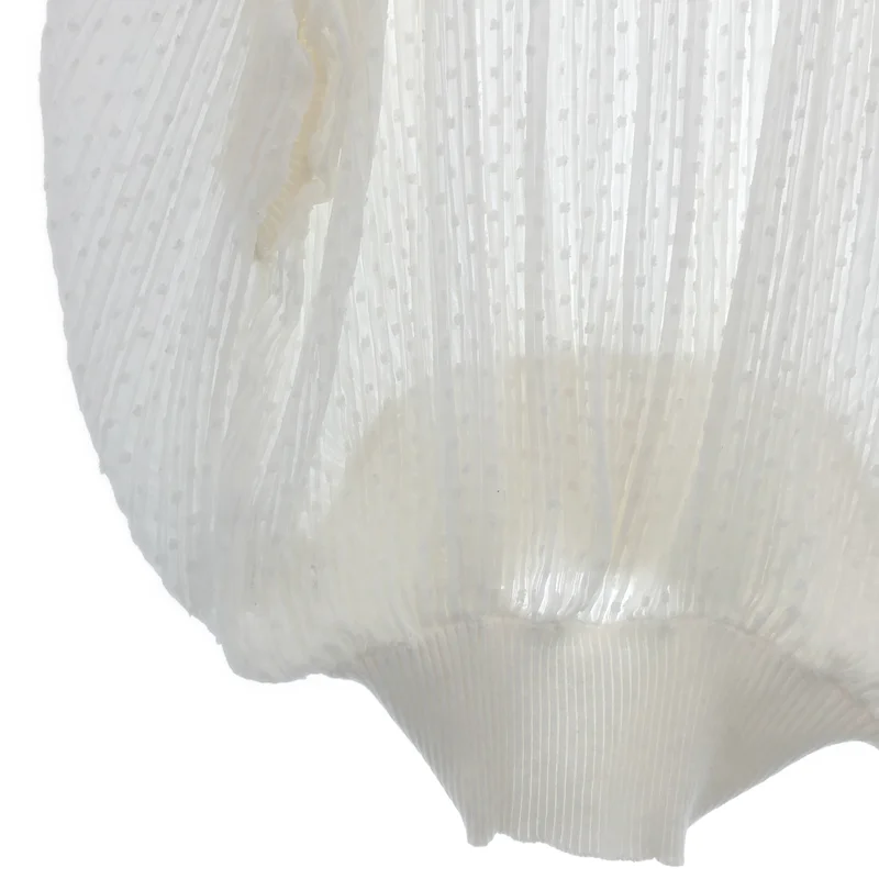 CLANE / クラネ | DOT JACQUARD RIB TOPS ドットジャガードリブトップス | 1 | レディース