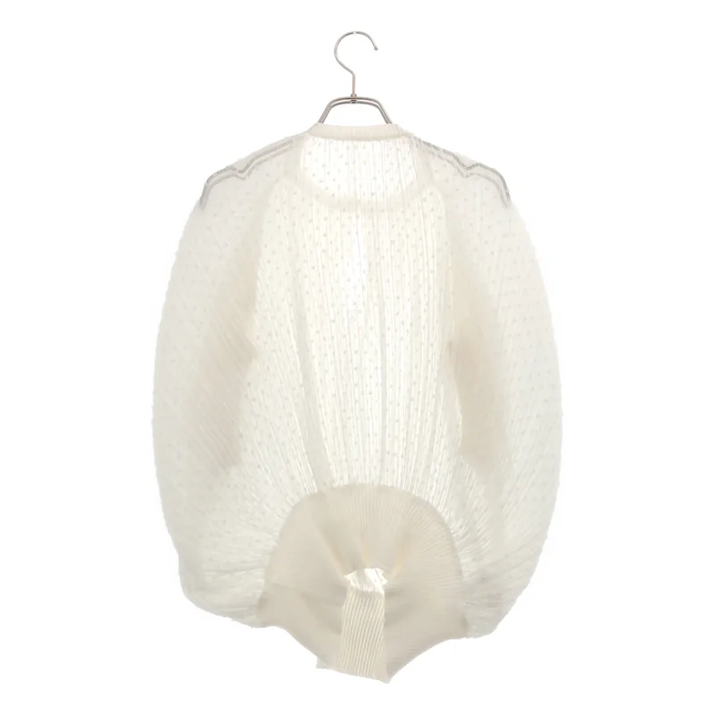CLANE / クラネ | DOT JACQUARD RIB TOPS ドットジャガードリブトップス | 1 | レディース