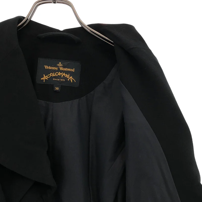 Vivienne Westwood ANGLOMANIA / ヴィヴィアンウエストウッドアングロマニア | コットン ギャザー テーラードジャケット | 38 | レディース