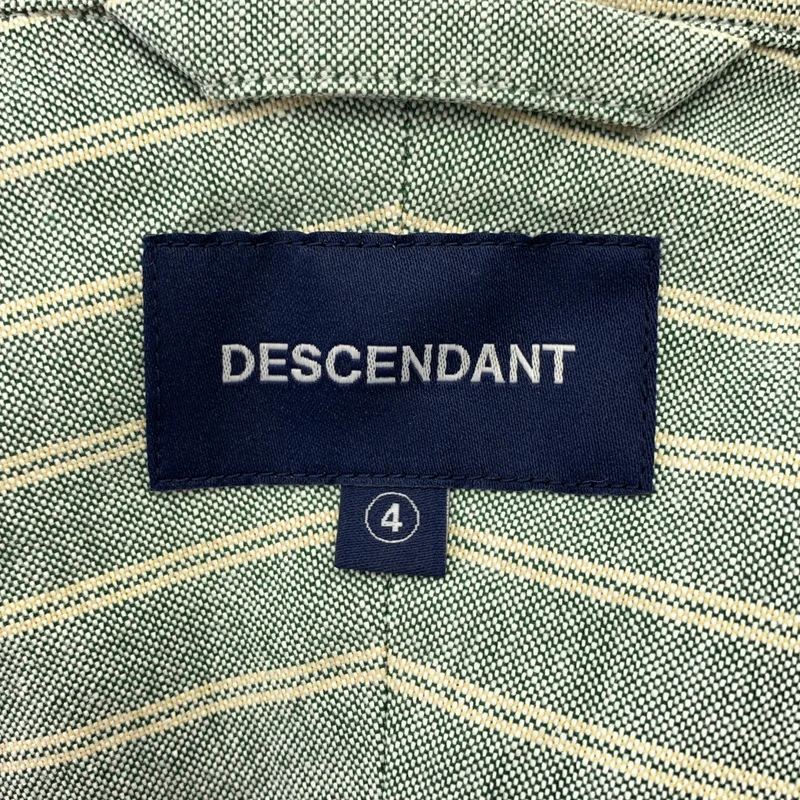 DESCENDANT / ディセンダント | ストライプ オーバーシルエット シャツ | 4 | メンズ