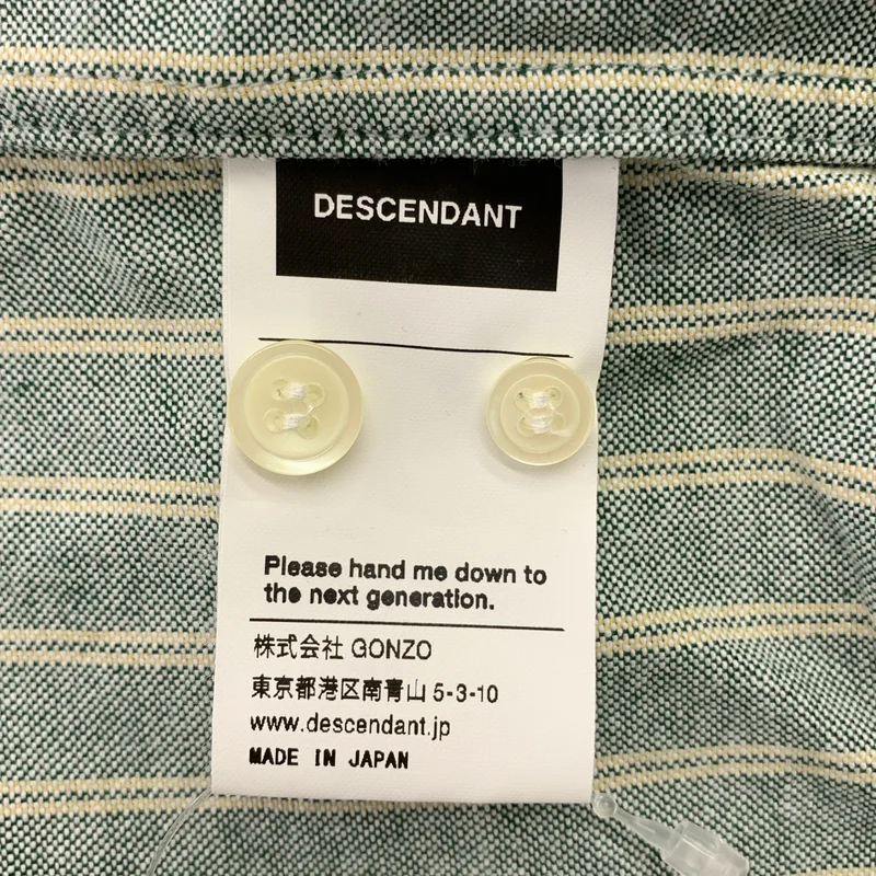 DESCENDANT / ディセンダント | ストライプ オーバーシルエット シャツ | 4 | メンズ