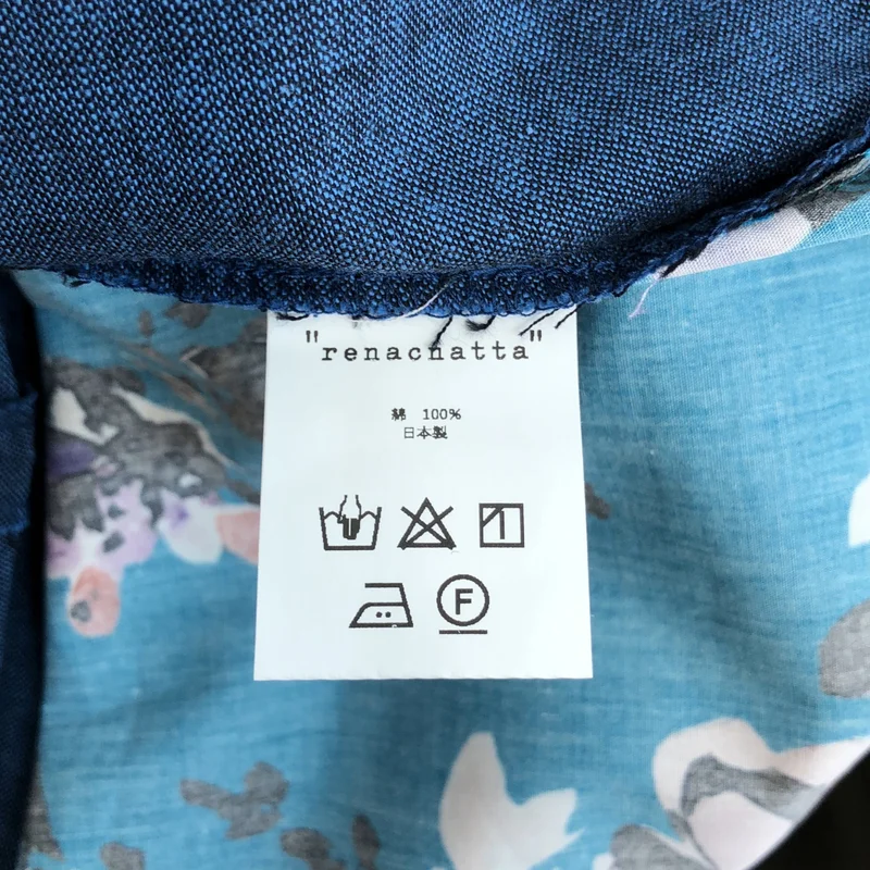 renacnatta / レナクッタ | リバーシブル フラワープリント プリーツラップスカート |