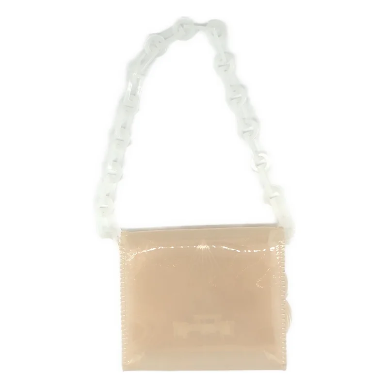 Mame Kurogouchi / マメクロゴウチ | VINYL CHLORIDE LONG CHAIN BAG / クリア チェーンショルダー バッグ |