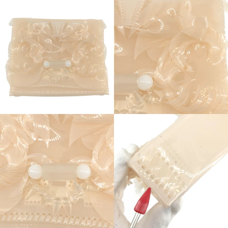 Mame Kurogouchi / マメクロゴウチ | VINYL CHLORIDE LONG CHAIN BAG / クリア チェーンショルダー バッグ |