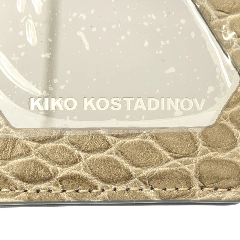 Kiko Kostadinov / キココスタディノフ | 2025SS | OHNE KEYCASE ジオメトリック レザー キーケース |