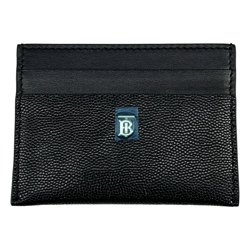 Burberry / バーバリー | レザー TBロゴ カードケース |