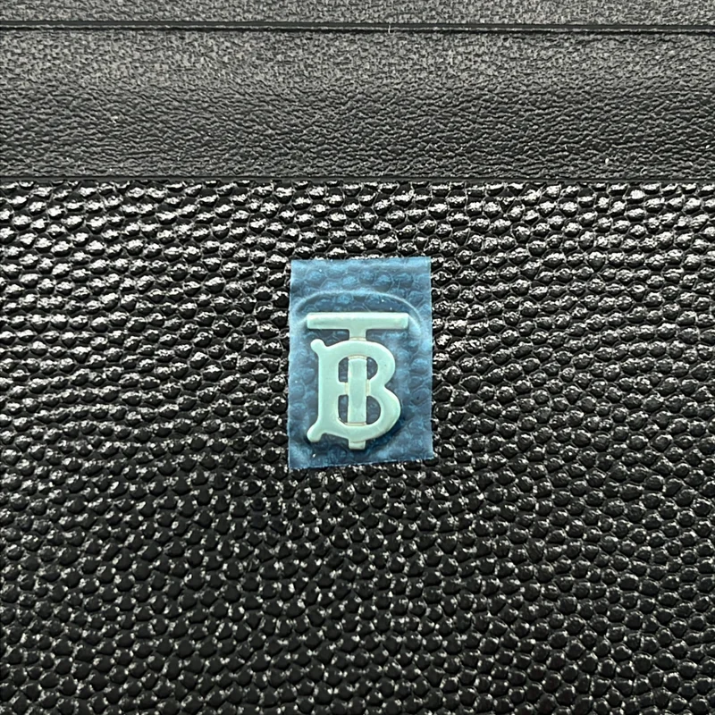 Burberry / バーバリー | レザー TBロゴ カードケース |