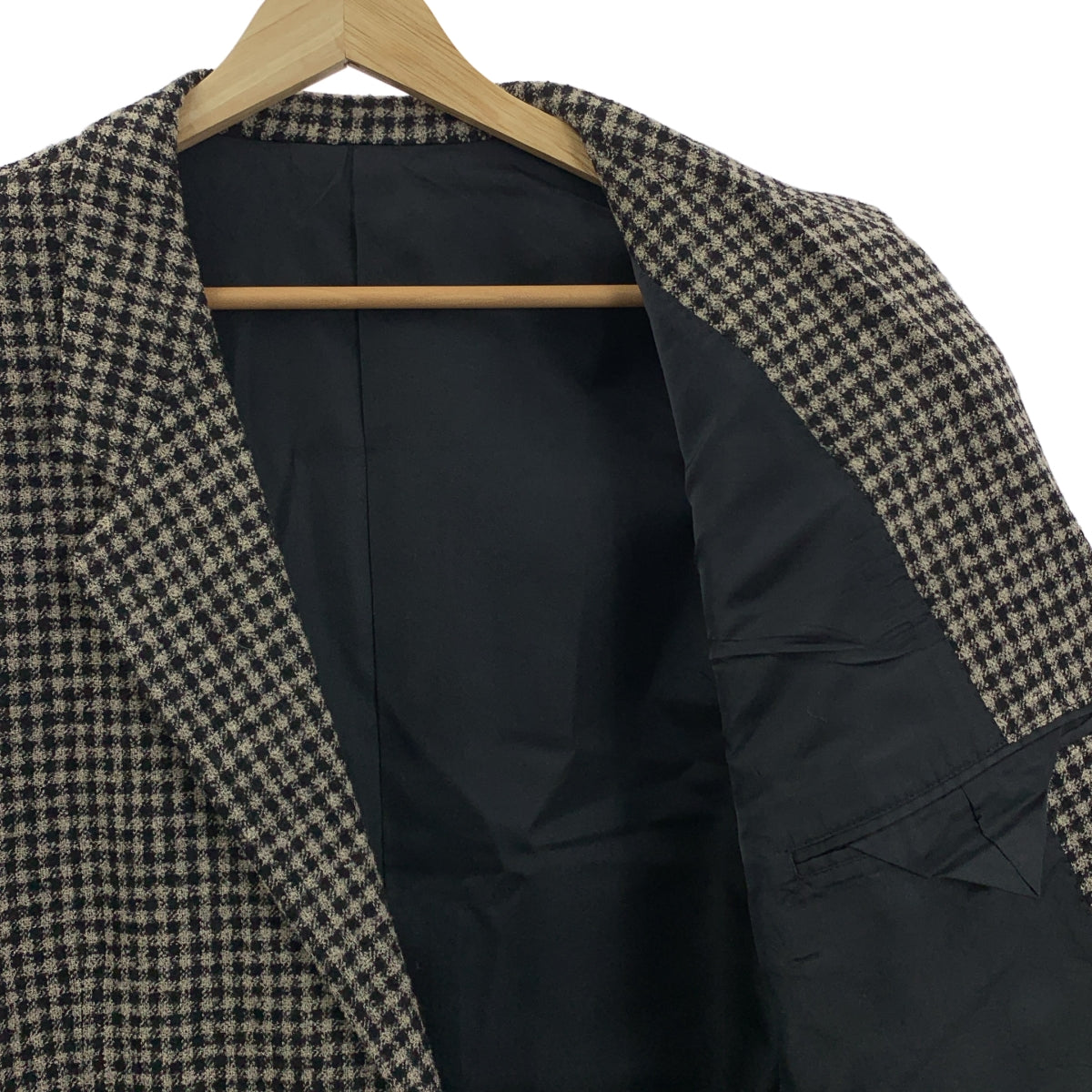 ISSEY MIYAKE / イッセイミヤケ | 1980s 筆タグ チェック テーラード