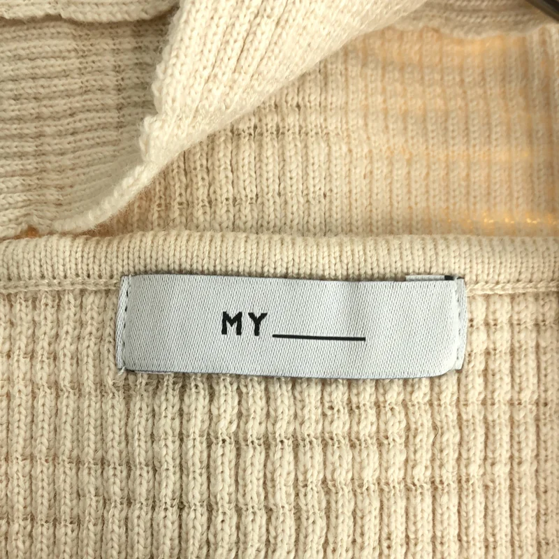 MY___ / マイ | コットン リブ カットソー | FREE | レディース