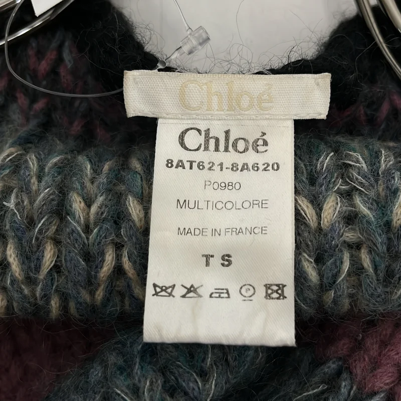 Chloe / クロエ | モヘヤ ウール ニット カーディガン | TS | レディース