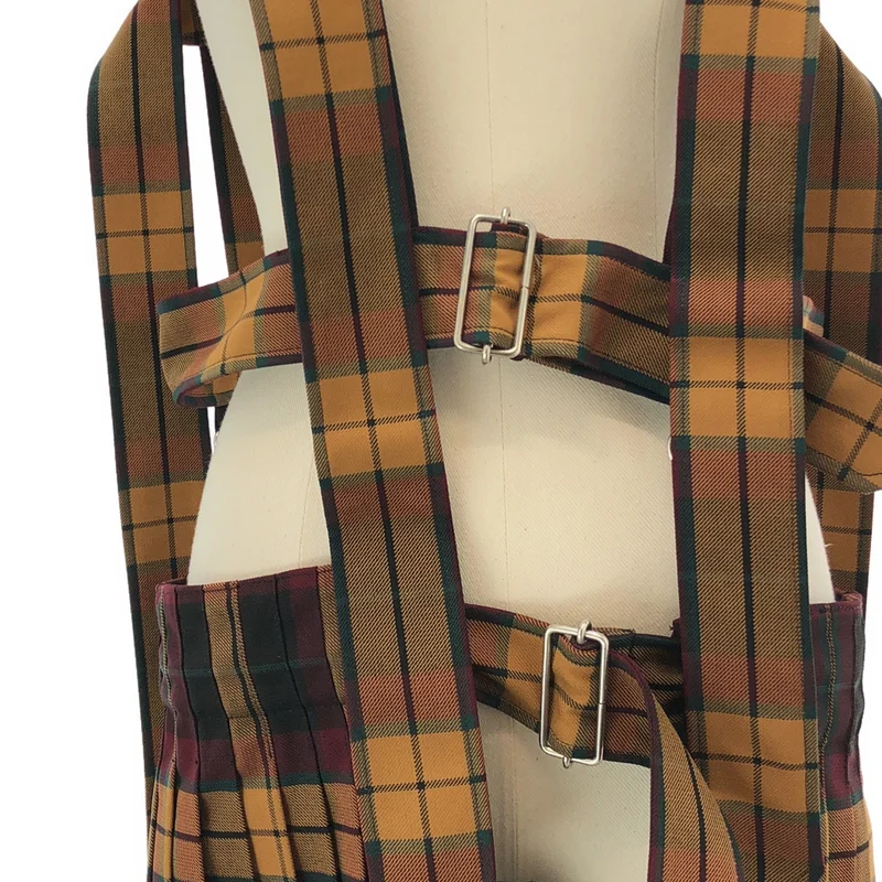KIDILL / キディル | 2022SS | Harness Pleats Skirt / ハーネス プリーツスカート KL604 | F | レディース
