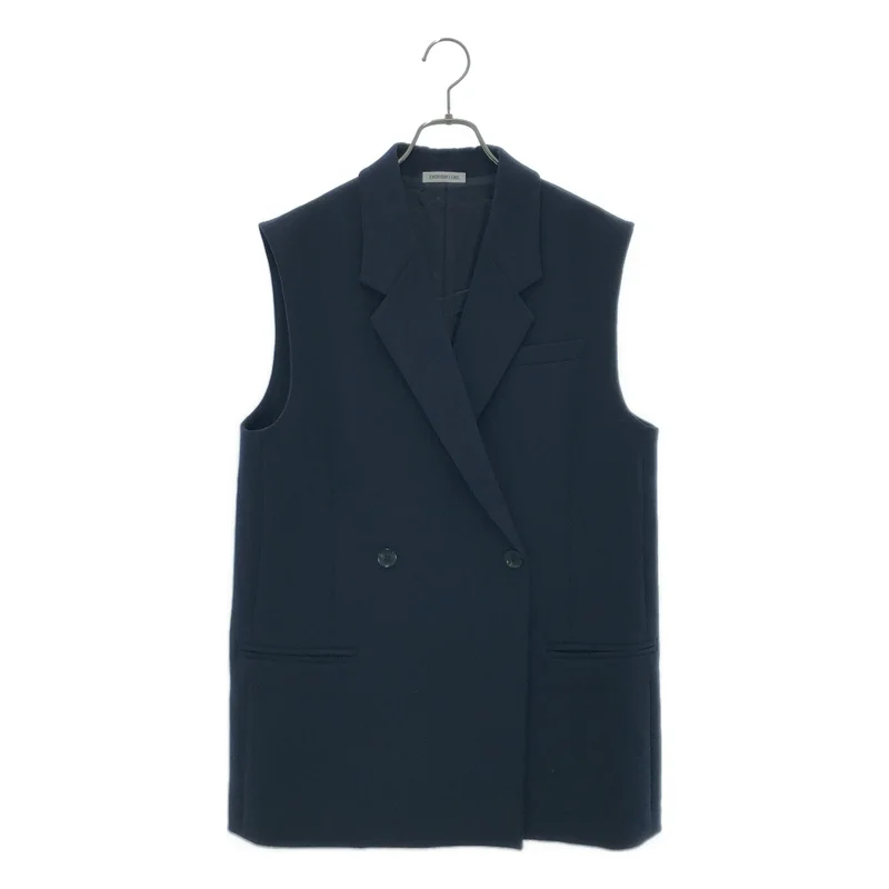 Deuxieme Classe / ドゥーズィエムクラス | 2025SS | Wクロス ロングベスト ジレ | F | レディース