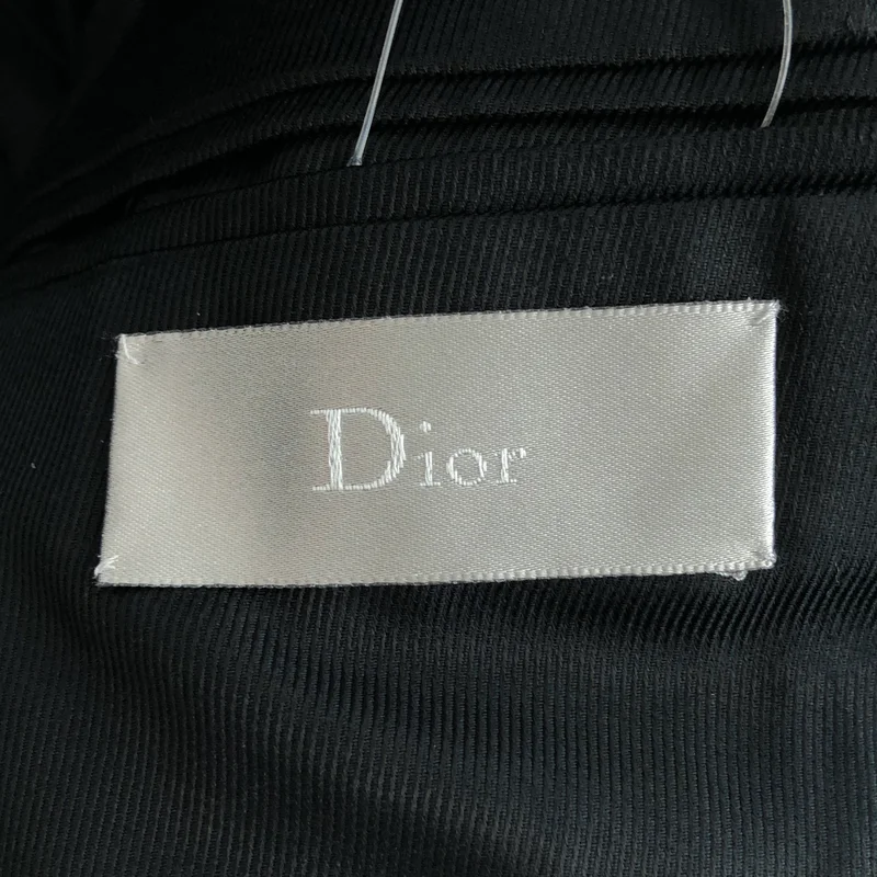 Dior / ディオール | 2006AW | ウール ピークドラペル ロングジレ ジャケット | 44 | メンズ