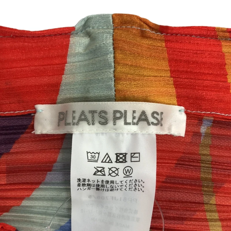 PLEATS PLEASE ISSEY MIYAKE / プリーツプリーズイッセイミヤケ | 2026SS | PLAYGROUND 総柄 プリーツ 変形 パンツ | 5 | レディース