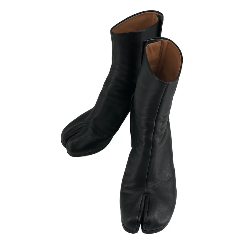 Maison Margiela / メゾンマルジェラ | Tabi レザー アンクルショートブーツ | 36 | レディース