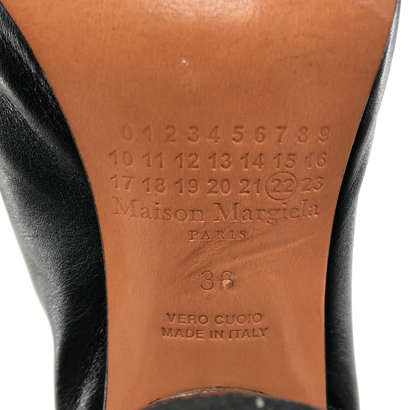 Maison Margiela / メゾンマルジェラ | Tabi レザー アンクルショートブーツ | 36 | レディース