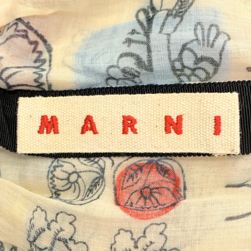 MARNI / マルニ | リネン ノースリーブ チュニックブラウス | 40 | レディース