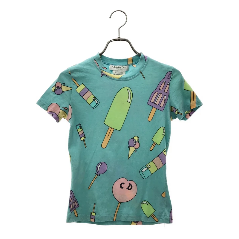Christian Dior / クリスチャンディオール | プリント Tシャツ_半袖 2P12155022 | 36 | レディース