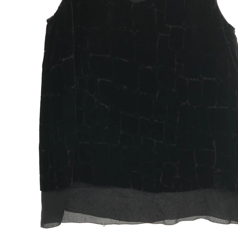 ALEXANDER WANG / アレキサンダーワン | ベロア レイヤード ノースリーブ トップス | S | レディース