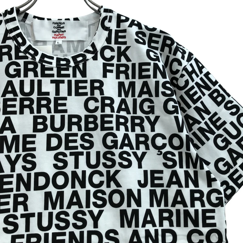 COMME des GARCONS / コムデギャルソン | 2018AW | TYPOGRAPHY TEE Tシャツ_半袖 | L | メンズ