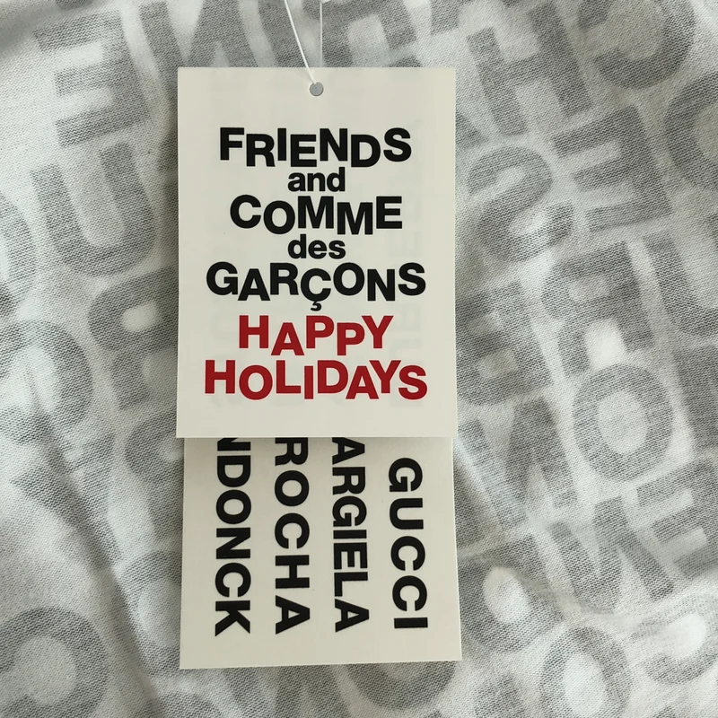 COMME des GARCONS / コムデギャルソン | 2018AW | TYPOGRAPHY TEE Tシャツ_半袖 | L | メンズ