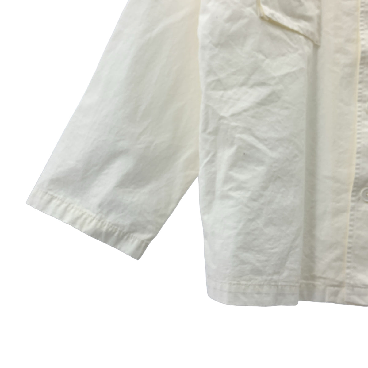 【新品】  WACKO MARIA / ワコマリア | 2023SS | ARMY SHIRT TYPE-1 アーミーシャツ ファティーグジャケット | S | ホワイト | メンズ 新品】 WACKO MARIA / ワコマリア | 2023SS | ARMY SHIRT TYPE-1