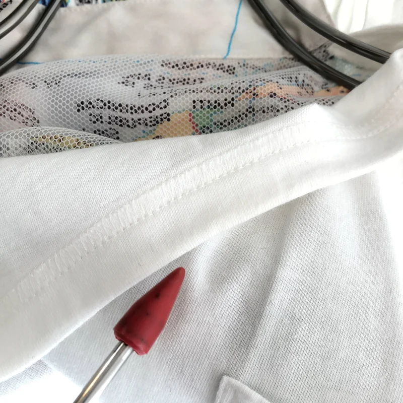 sacai / サカイ | world map print t-shirt ワールドマップ 切替Tシャツ | 1 | レディース