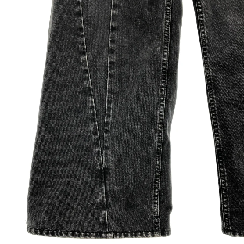 Maison Margiela / メゾンマルジェラ | 2025SS | カットアウト ワイドデニムパンツ | 36 | レディース