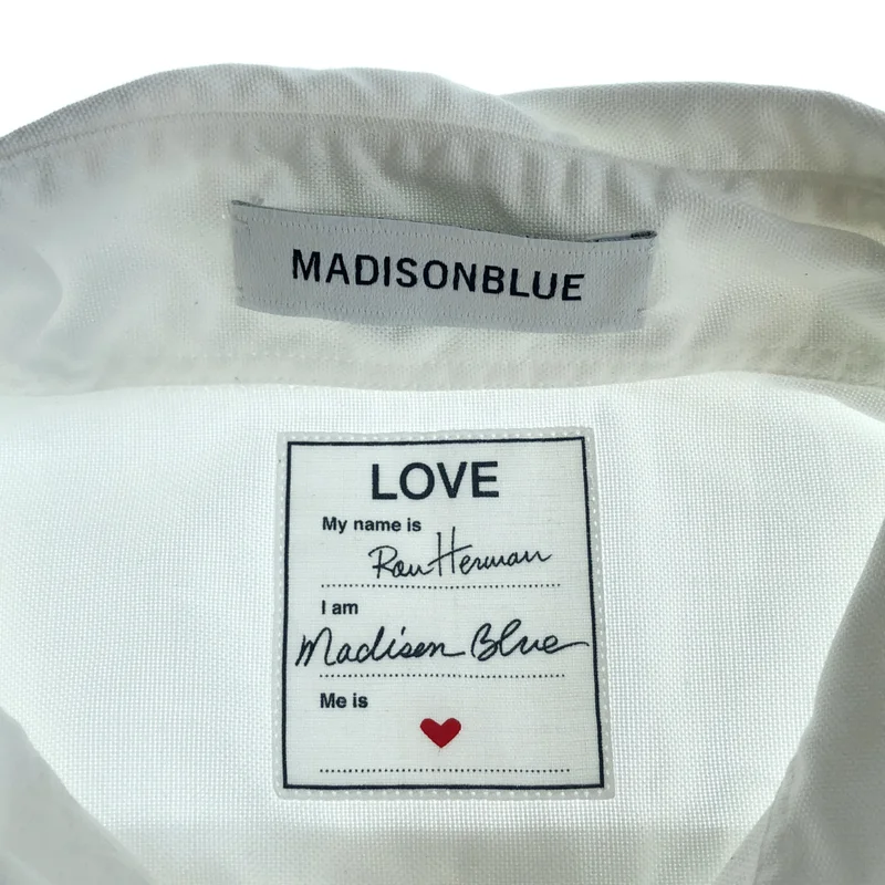 MADISON BLUE / マディソンブルー | × Ron Herman コットン ロングスリーブシャツ | XS | レディース