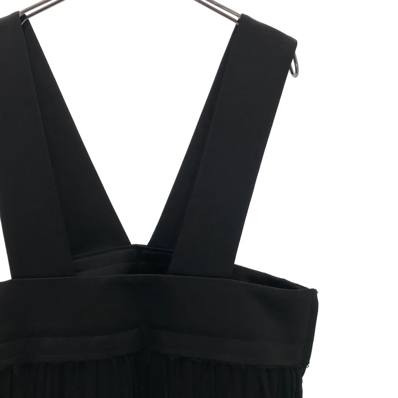COMME des GARCONS / コムデギャルソン | 2020AW | プリーツ切替 ウールギャバジン ジャンパースカート | S | レディース