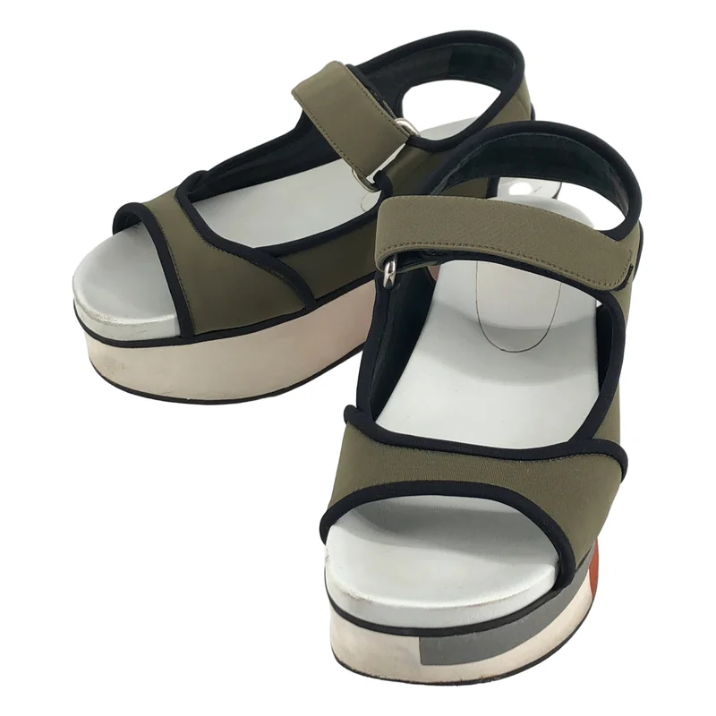 MARNI / マルニ | ストラップ プラットフォームサンダル | 36 | レディース